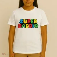 Fathers Day Super Daddio T-Shirt thumb 4