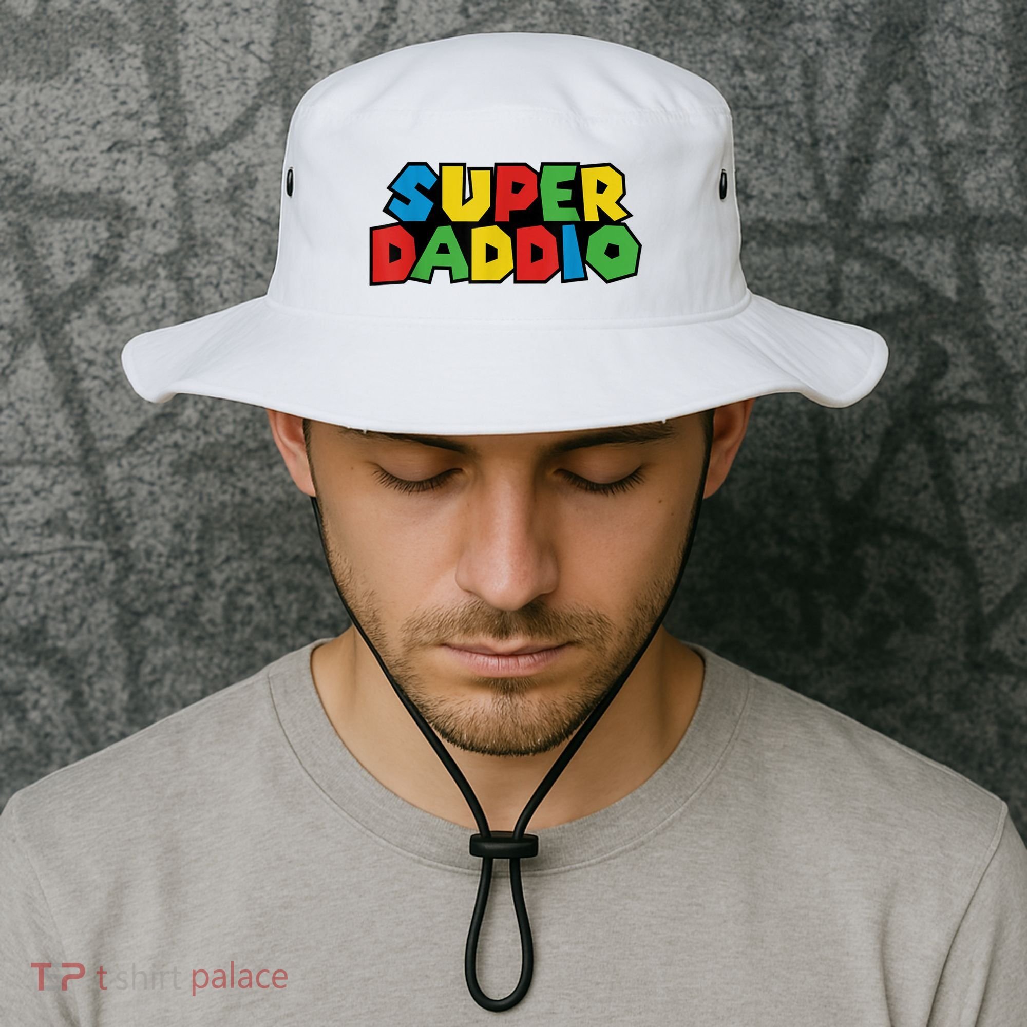 Fathers Day Super Daddio Bucket Hat