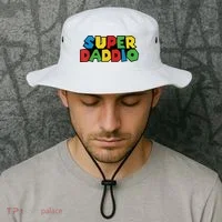 Fathers Day Super Daddio Bucket Hat thumb 2