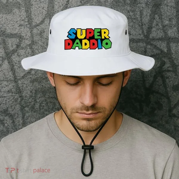 Fathers Day Super Daddio Bucket Hat