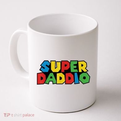 Fathers Day Super Daddio Coffee Mug