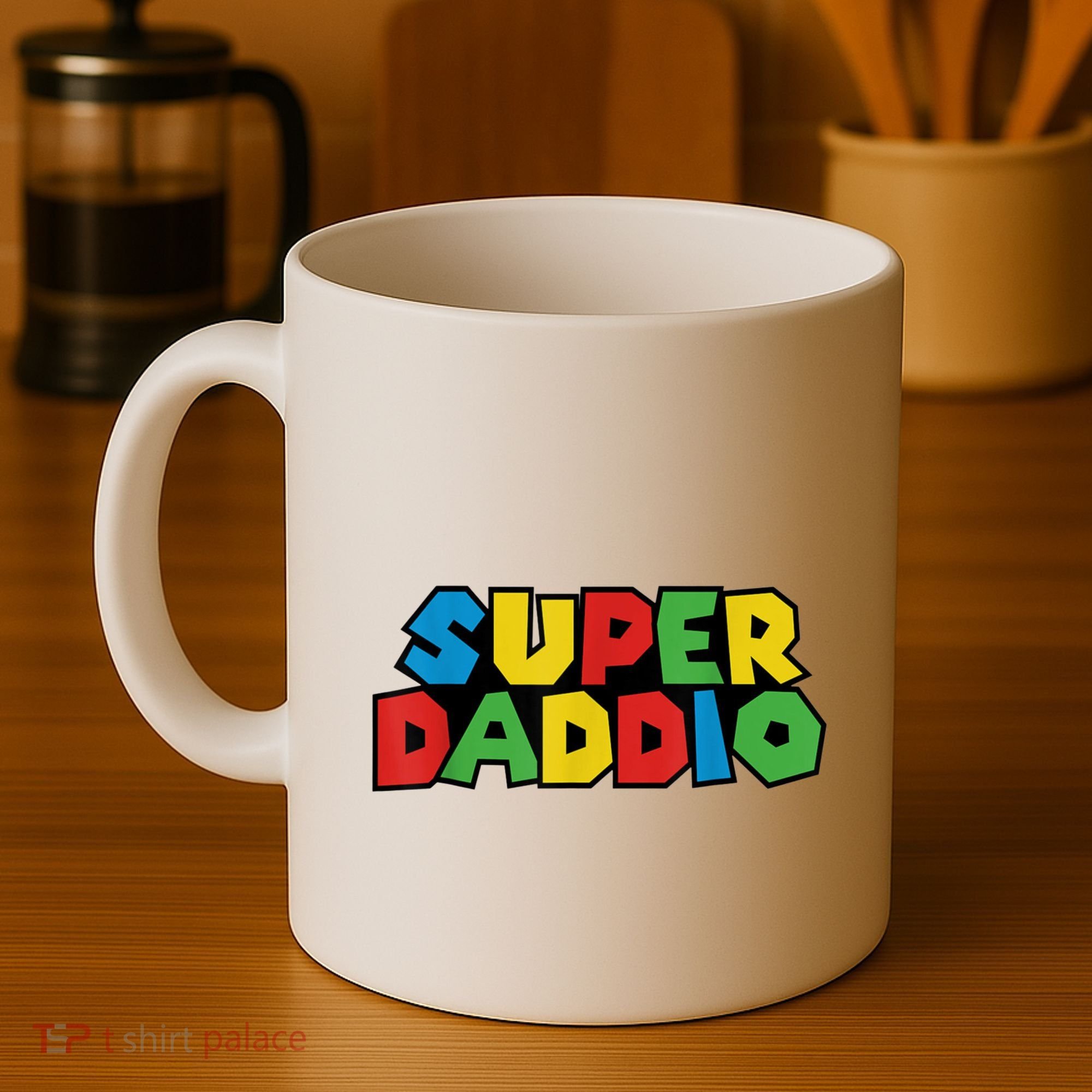 Fathers Day Super Daddio Coffee Mug
