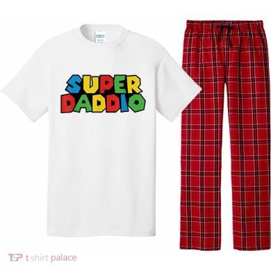 Fathers Day Super Daddio Pajama Set