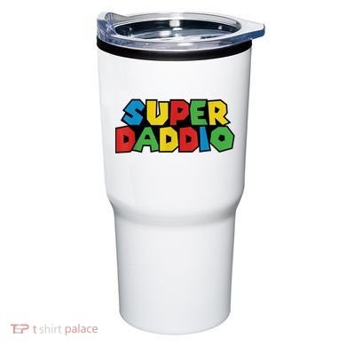 Fathers Day Super Daddio Tumbler