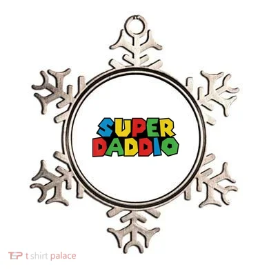 Fathers Day Super Daddio Ornament