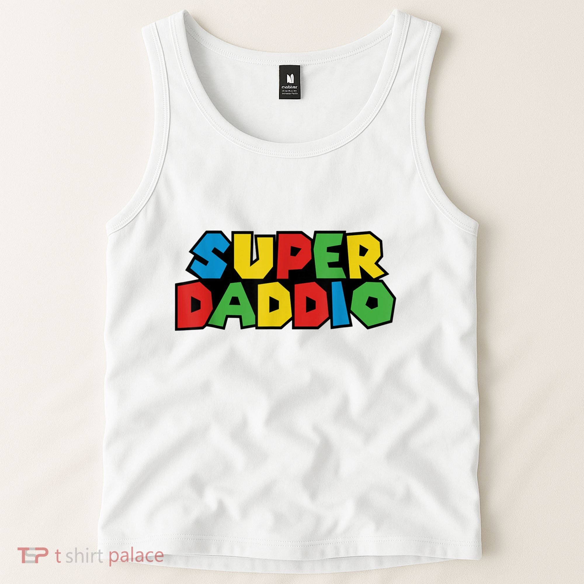 Fathers Day Super Daddio Tank Top