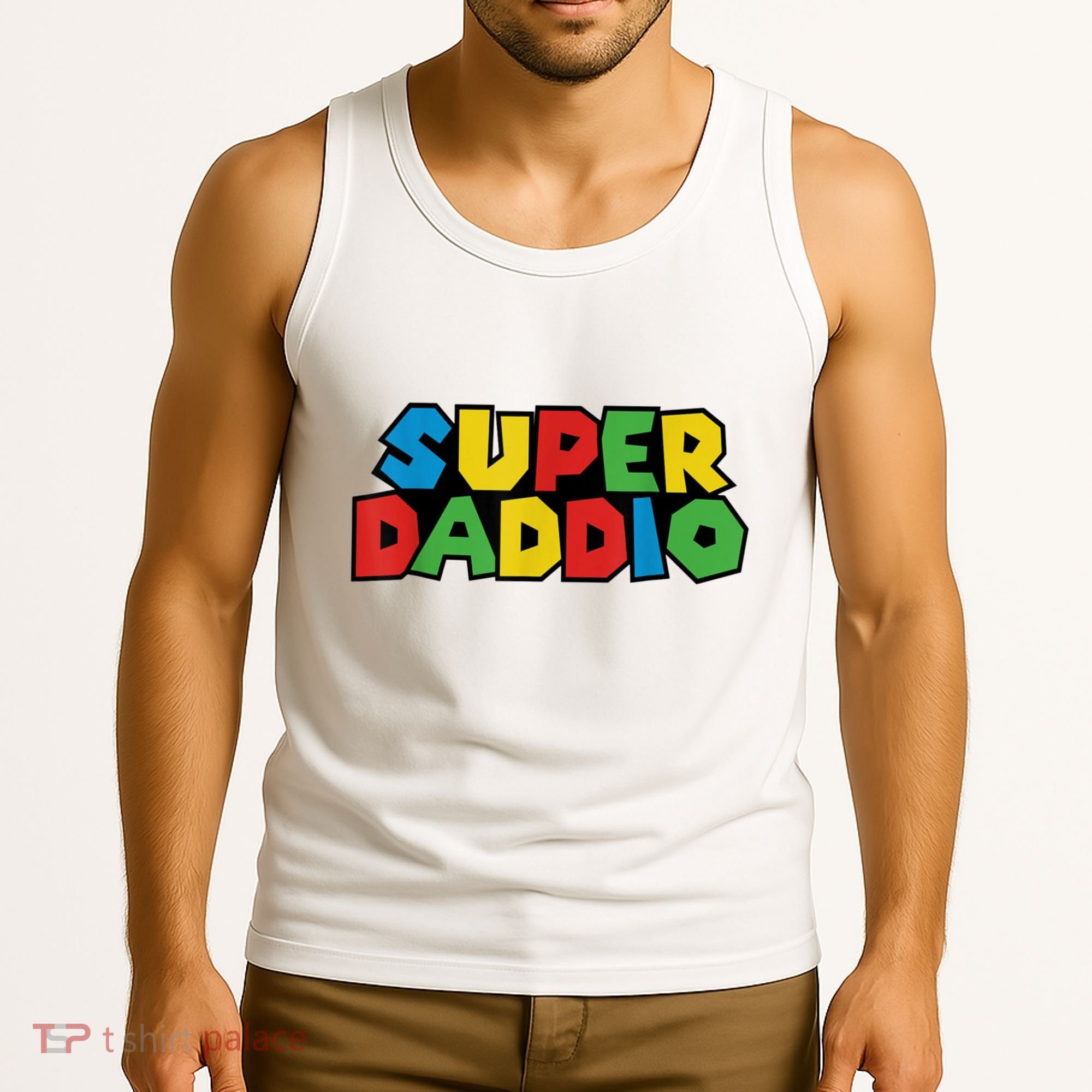 Fathers Day Super Daddio Tank Top