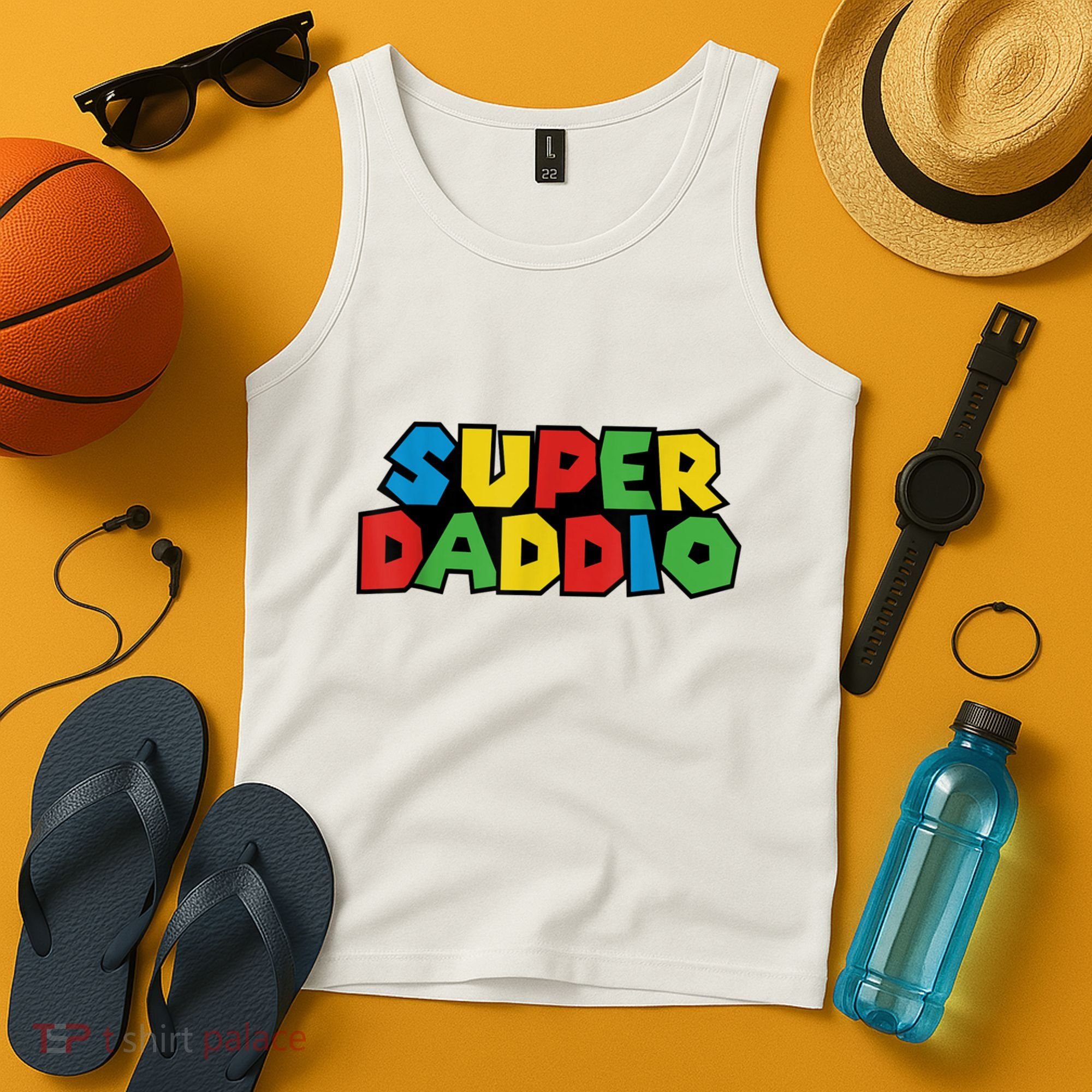 Fathers Day Super Daddio Tank Top