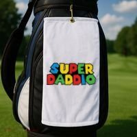 Fathers Day Super Daddio Golf Towel thumb 2