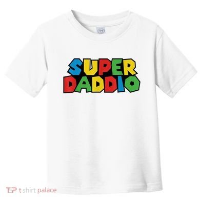 Fathers Day Super Daddio Toddler T-Shirt