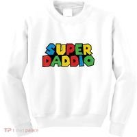Fathers Day Super Daddio Kids Sweatshirt thumb 0