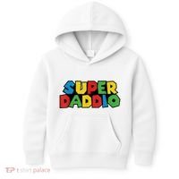 Fathers Day Super Daddio Kids Hoodie thumb 0