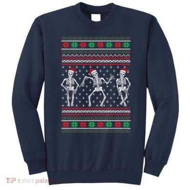 Funny Dancing Skeletons Ugly Christmas Sweater Sweatshirt