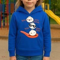 Funny Dim Sum You Win Some You Dim Sum Dumpling Lover Kids Hoodie thumb 3