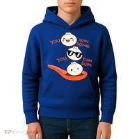 Funny Dim Sum You Win Some You Dim Sum Dumpling Lover Kids Hoodie thumb 4