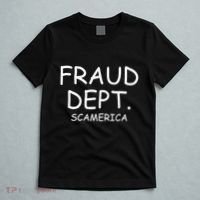 Fraud Dept Scam America T-Shirt thumb 5