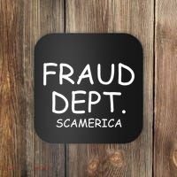Fraud Dept Scam America Coaster thumb 0