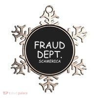 Fraud Dept Scam America Ornament thumb 0