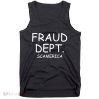Fraud Dept Scam America Tank Top thumb 0