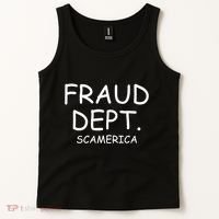 Fraud Dept Scam America Tank Top thumb 2
