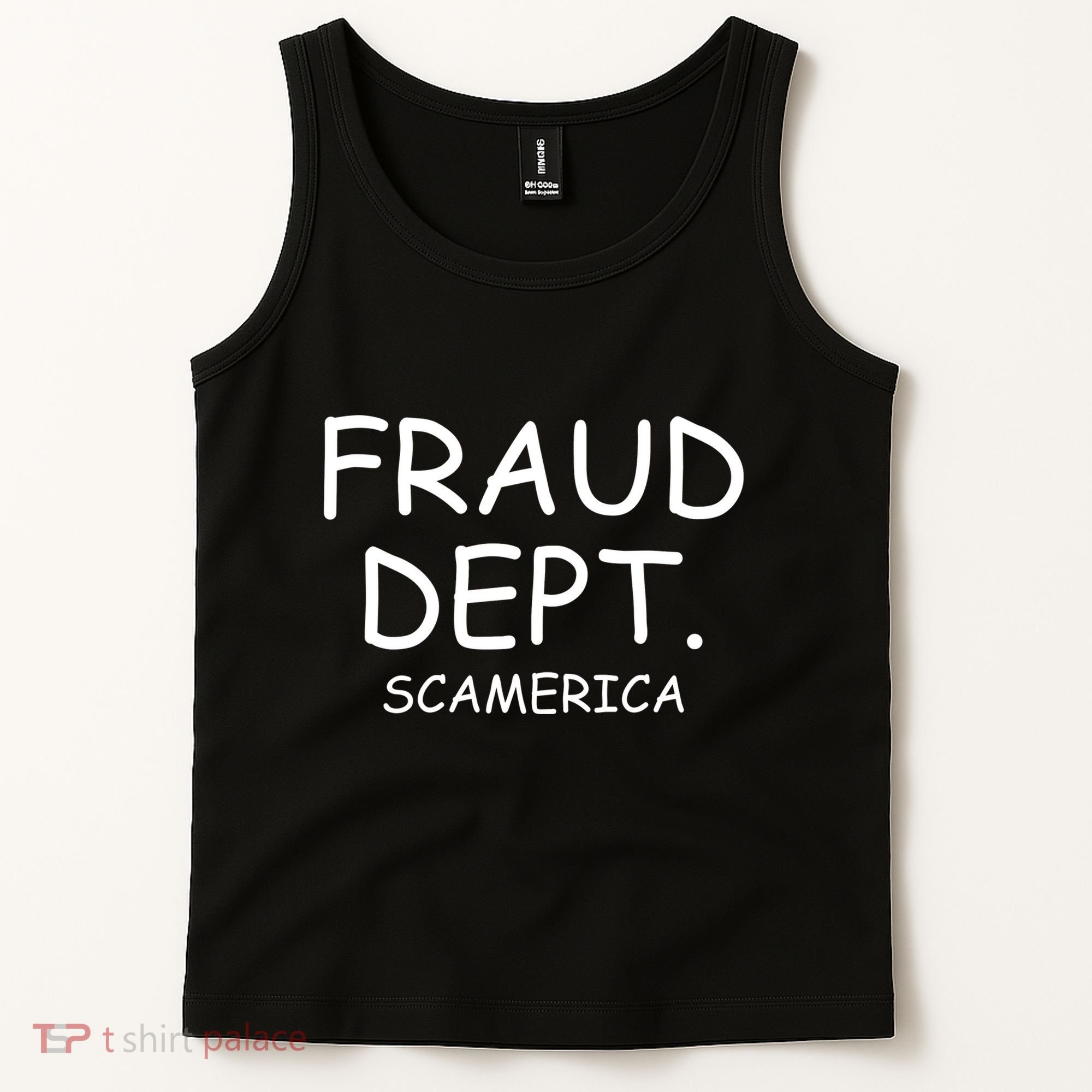 Fraud Dept Scam America Tank Top