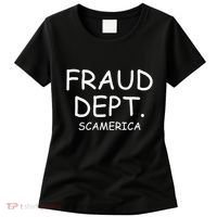 Fraud Dept Scam America Women's T-Shirt thumb 0