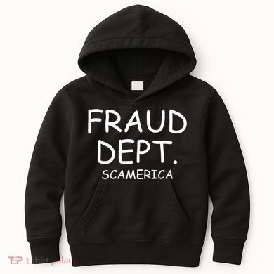 Fraud Dept Scam America Kids Hoodie