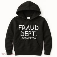 Fraud Dept Scam America Kids Hoodie thumb 0