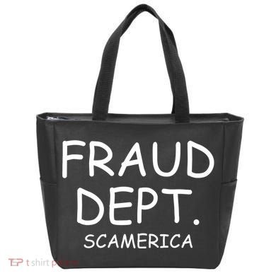Fraud Dept Scam America Tote Bag