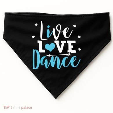 Funny Dancing Saying Dancer Dancing Lover Dance USA-Made Doggie Bandana