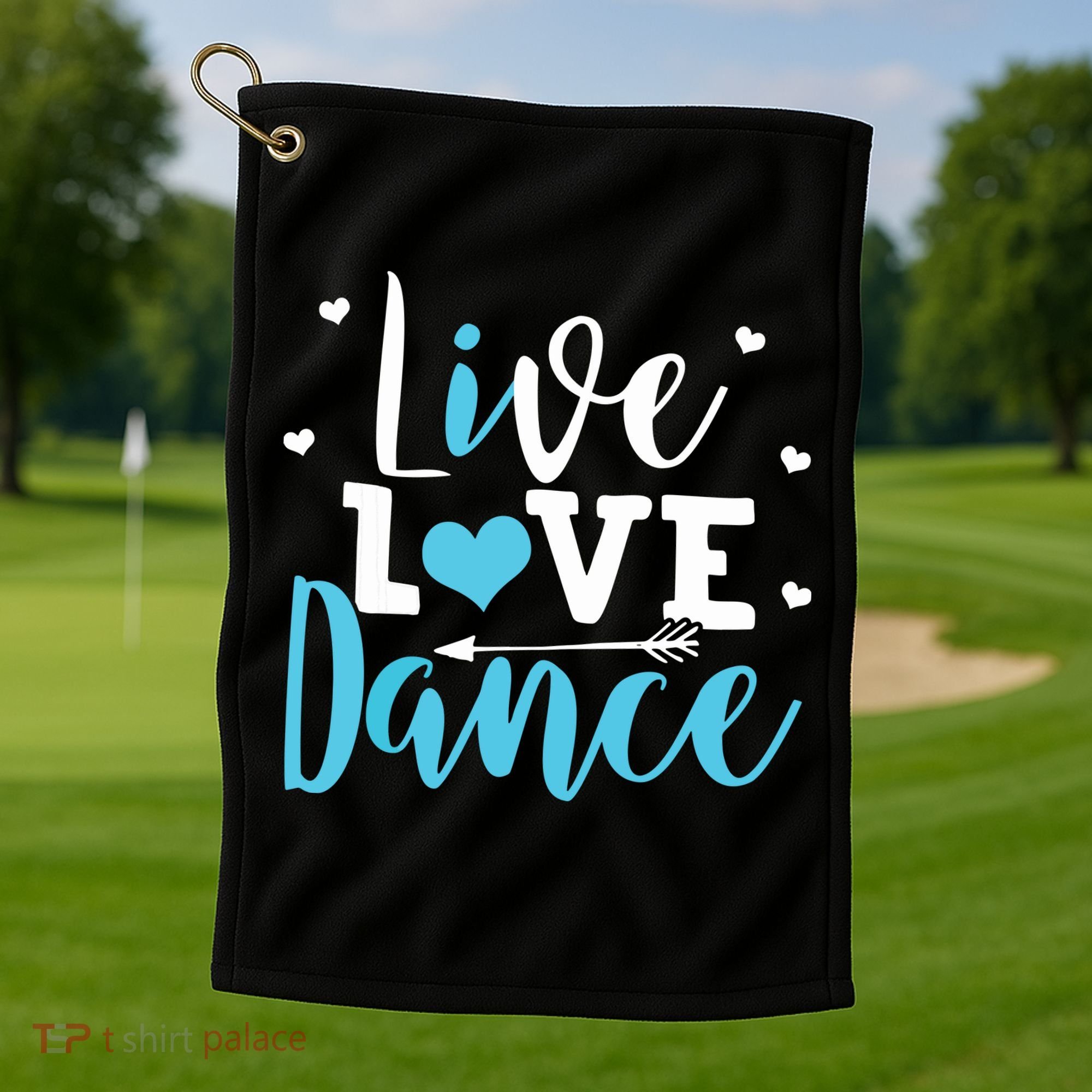 Funny Dancing Saying Dancer Dancing Lover Dance Golf Towel