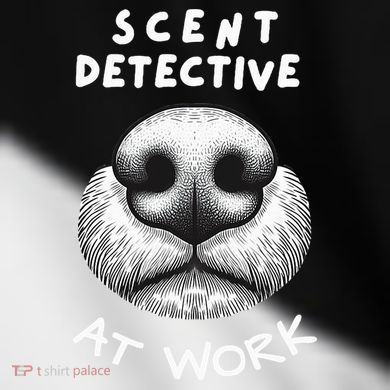 Fun Dog Scent Design Scent Detective At Work Toddler Fine Jersey T-Shirt