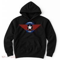 Father's Day Super Hero Dad Father and Protector Hoodie thumb 0