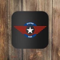 Father's Day Super Hero Dad Father and Protector Coaster thumb 0