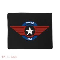 Father's Day Super Hero Dad Father and Protector Mousepad thumb 0