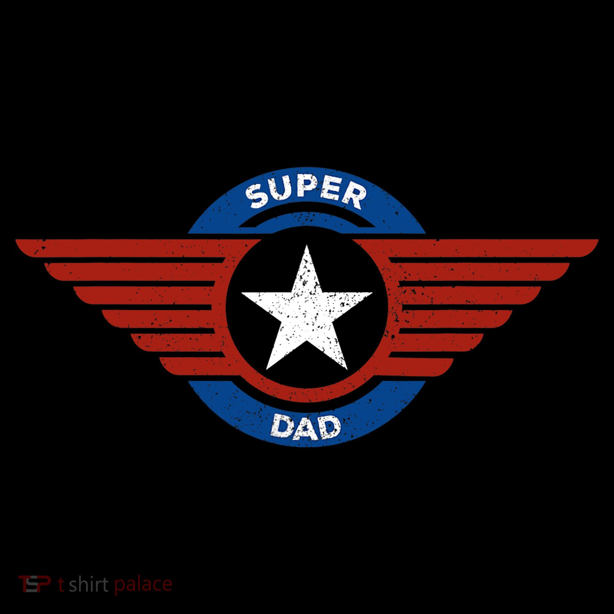 Father's Day Super Hero Dad Father and Protector Baby Bodysuit