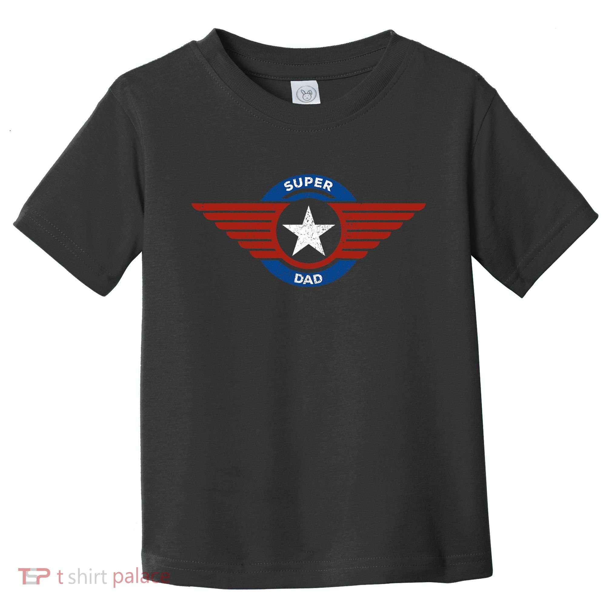 Father's Day Super Hero Dad Father and Protector Toddler T-Shirt