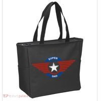 Father's Day Super Hero Dad Father and Protector Tote Bag thumb 2