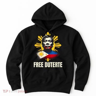 Free Duterte Supporter President Rodrigo Digong Patriots Hoodie