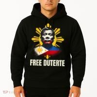 Free Duterte Supporter President Rodrigo Digong Patriots Hoodie thumb 2