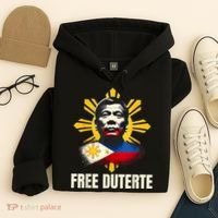 Free Duterte Supporter President Rodrigo Digong Patriots Hoodie thumb 4