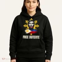 Free Duterte Supporter President Rodrigo Digong Patriots Hoodie thumb 5