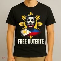 Free Duterte Supporter President Rodrigo Digong Patriots T-Shirt thumb 3