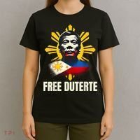 Free Duterte Supporter President Rodrigo Digong Patriots T-Shirt thumb 4