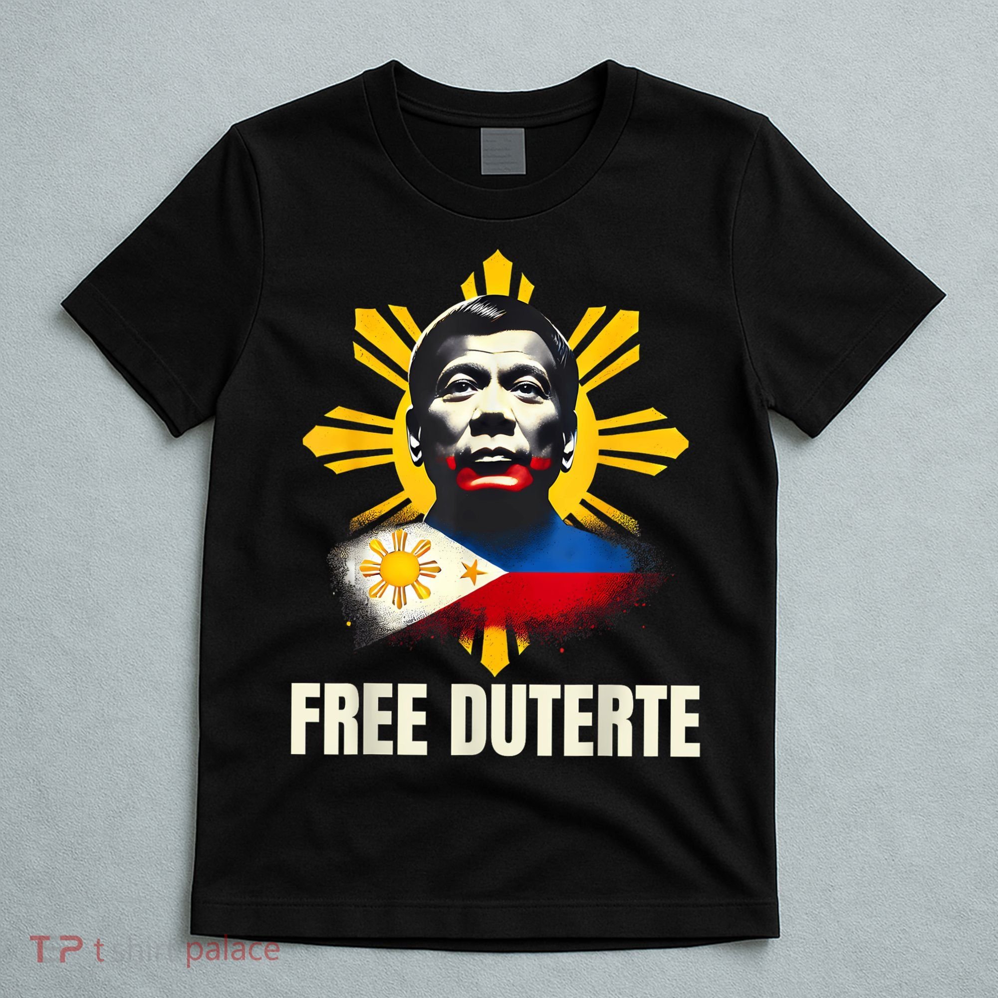 Free Duterte Supporter President Rodrigo Digong Patriots T-Shirt