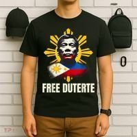 Free Duterte Supporter President Rodrigo Digong Patriots T-Shirt thumb 6