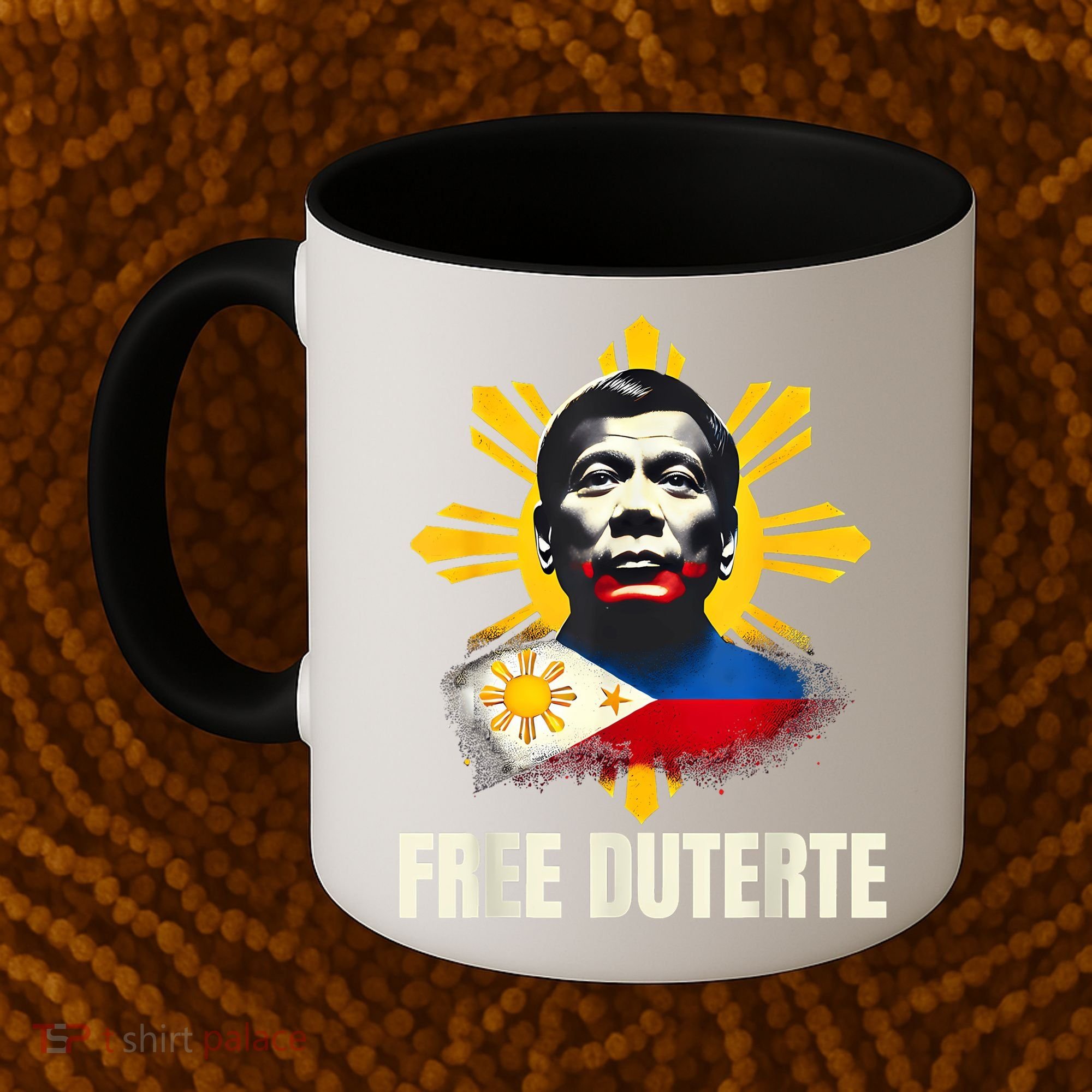 Free Duterte Supporter President Rodrigo Digong Patriots Coffee Mug