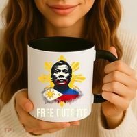 Free Duterte Supporter President Rodrigo Digong Patriots Coffee Mug thumb 3