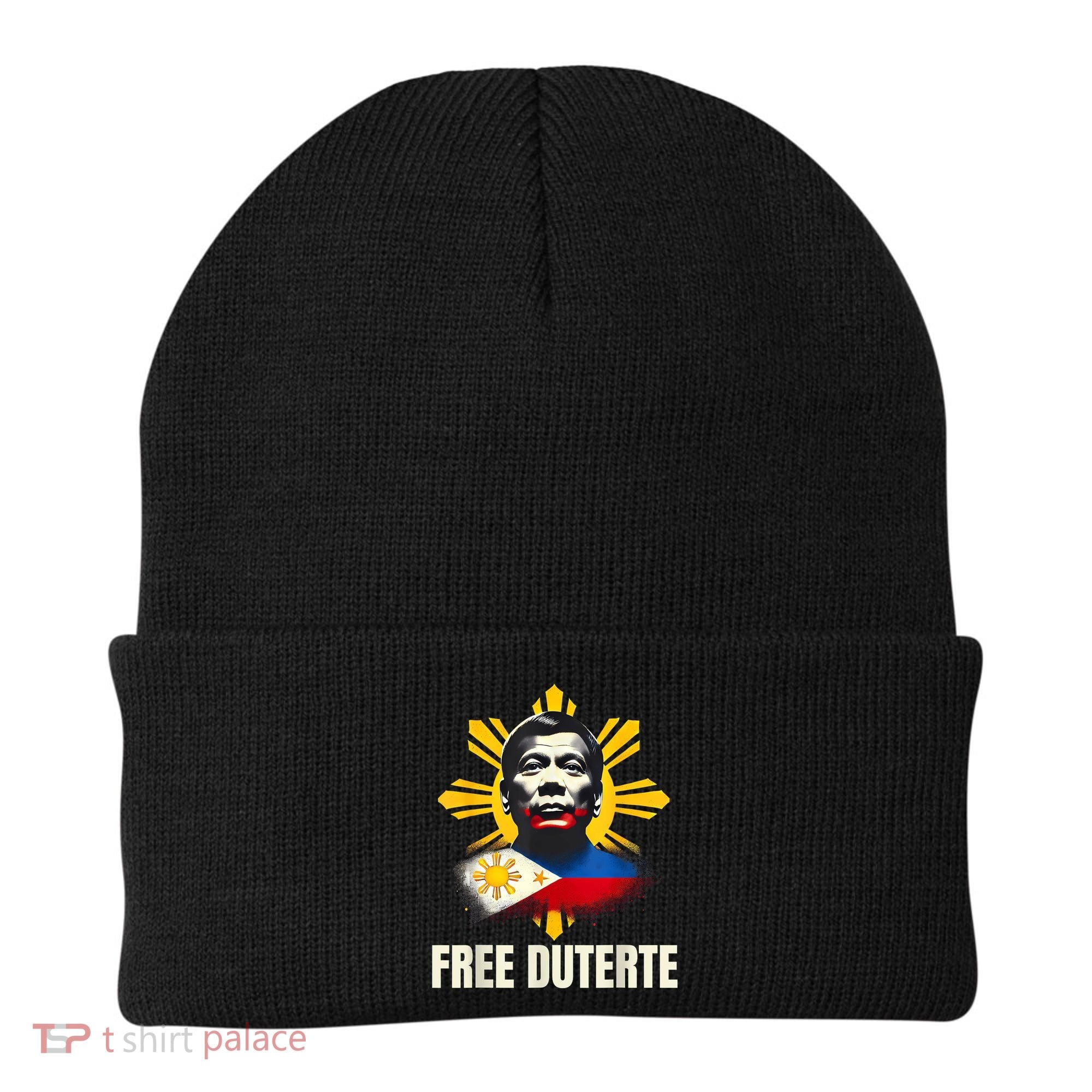 Free Duterte Supporter President Rodrigo Digong Patriots Beanie