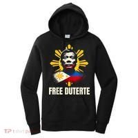Free Duterte Supporter President Rodrigo Digong Patriots Women's Hoodie thumb 0